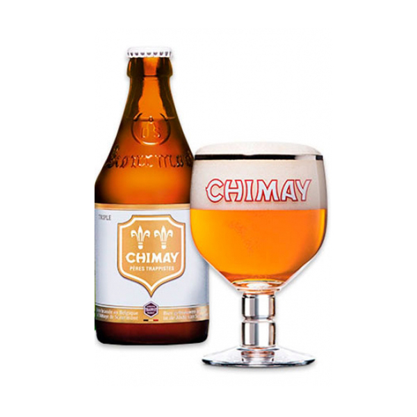 Chimay Blanca cerveza