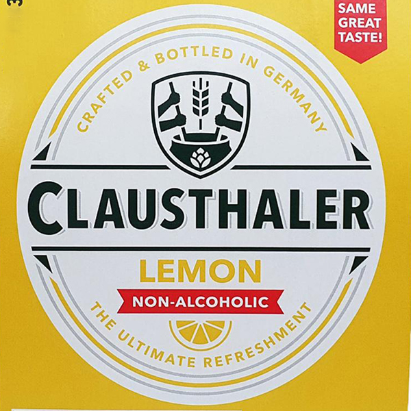 Clausthaler Lemon cerveza sin alcohol logo