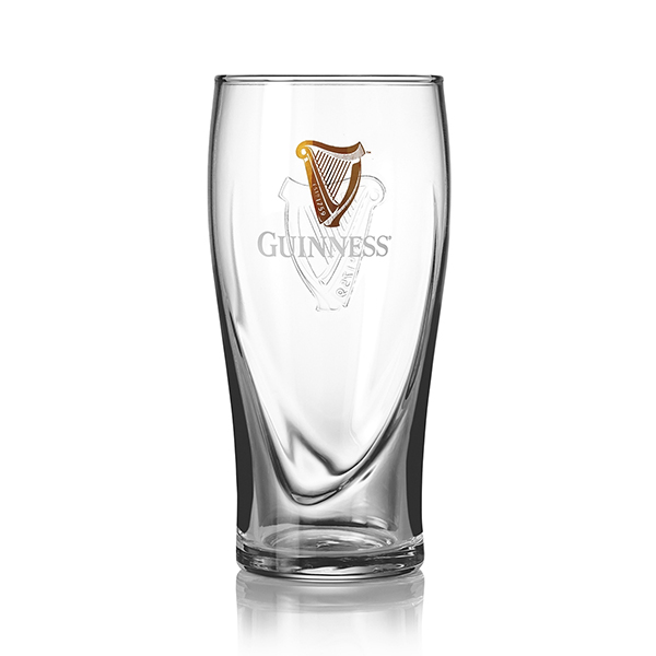Guinness vaso de pinta cristal
