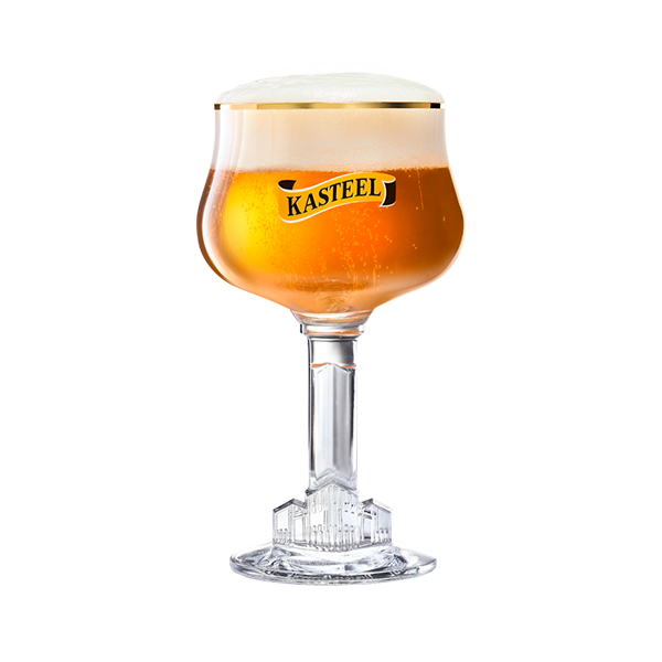 Kasteel Caliz Belgica Cerveza Glass Vaso de Cerveza 33cl Set de 2 