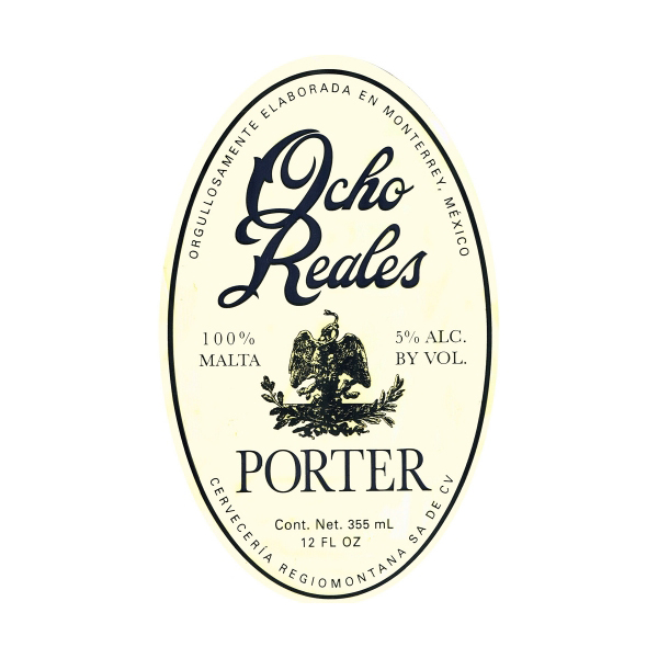 Ocho Reales Porter cerveza logo