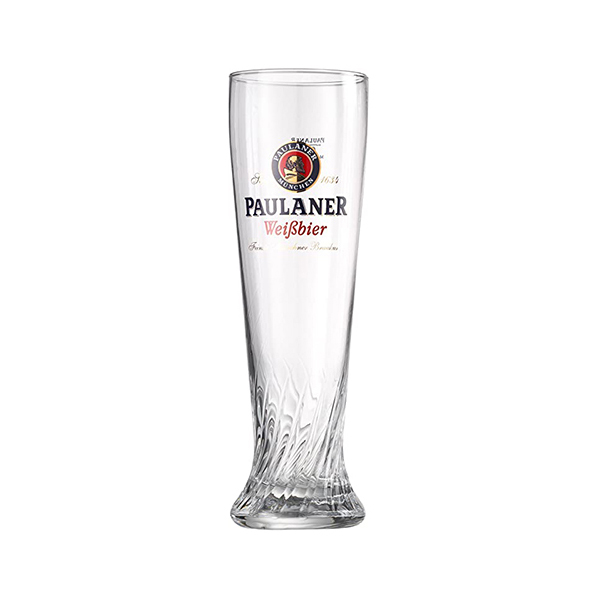 Paulaner Dunkel cerveza vaso