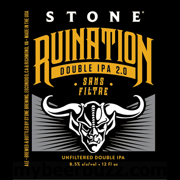 Stone Ruination cerveza logo