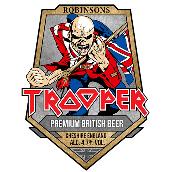 Trooper logo cerveza