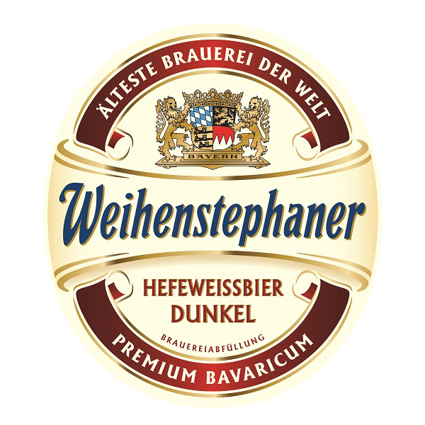 Weihenstephaner Hefeweissbier Dunkel cerveza logo