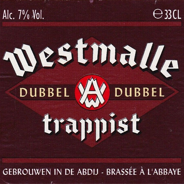 Westmalle Dubbel cerveza logo