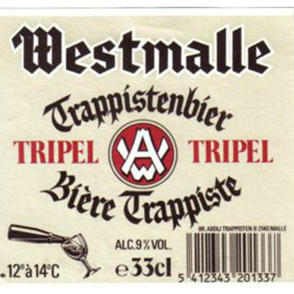 Westmalle Tripel cerveza logo