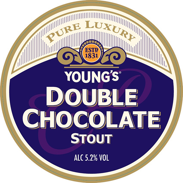 Youngs double chocolate stout cerveza logo